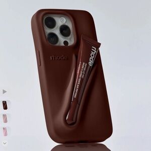 Rhode Espresso Lip Phone Case iPhone 15 Pro Max